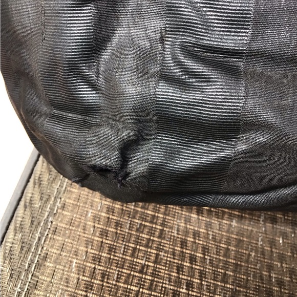 Fendi Black Leather Black Leather/Coated Canvas Vintage Bag - Picture 5 of 12